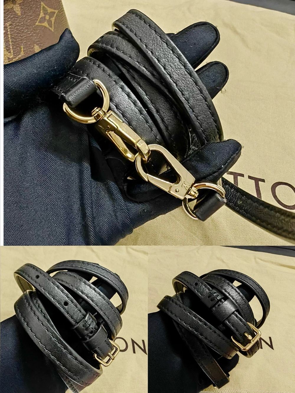 🖤 Louis Vuitton Locky BB 🖤with strap and dust bag - Picture 12 of 14
